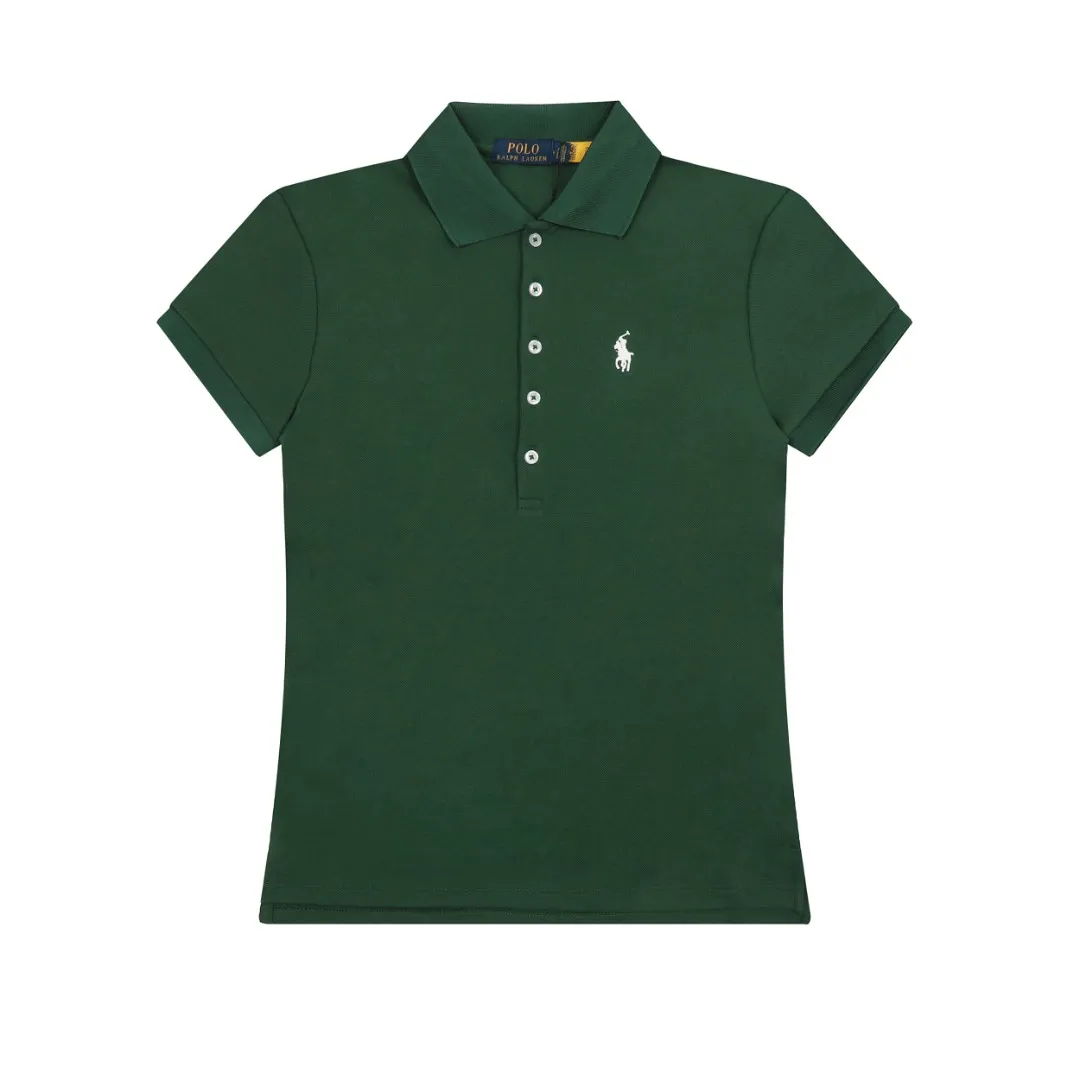 🅿️152 "Top quality" Style number: DS004# (not off the shelves all year round) [Ralph Lauren classic pony embroidered lapels women's slim fit POLO short sleeves] ✅Ralph Lauren Ralph Lauren classic basic women's all-match slim fit POLO short sleeves ✅Main supplier platform live broadcast Wholesale entities Replenish when out of stock Not off the shelves ✅ZP quality 1:1 pattern making Scan the code to enter the GF website Z cabinet quality ✅Details and quality are the only one in Guangzhou. Imported pique fabrics focus on high-end and cost-effective. Needless to say good quality. ✅The version is restored to the original order. The maximum size can be worn up to 130 pounds. Loose, comfortable and stress-free.